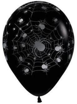 Balon Sempertex Pajęczyna Spider metalizowany 1 szt.