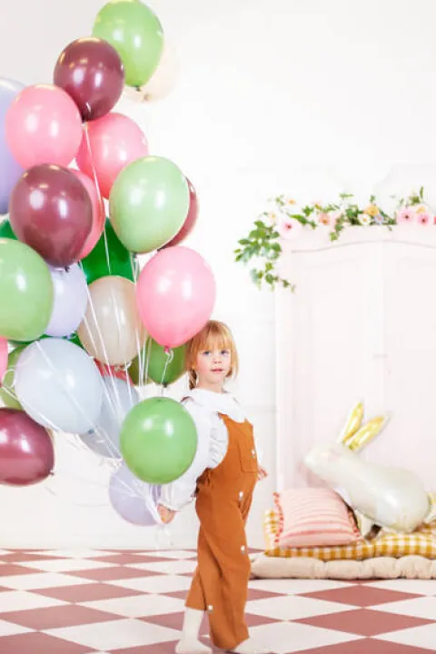 Balon Strong jednokolorowy 12 cali 100 szt. Pastel Wild Rose