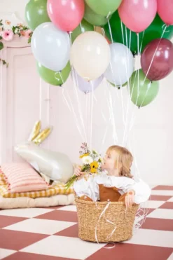 Balon Strong jednokolorowy 12 cali 100 szt. Pastel Wild Rose