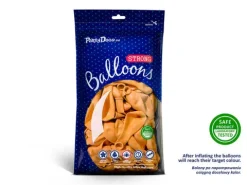 Balon Strong jednokolorowy 12 cali 50 szt. Pastel Mandarin Orange