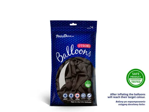 Balon Strong jednokolorowy 5 cali 100 szt. Pastel Cocoa Brown