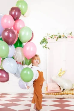 Balon Strong jednokolorowy 12 cali 100 szt. Pastel Prune