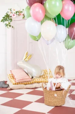 Balon Strong jednokolorowy 12 cali 100 szt. Pastel Prune
