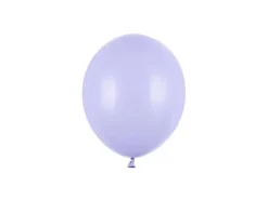 Balon Strong jednokolorowy 5 cali 100 szt. Pastel Light Lilac