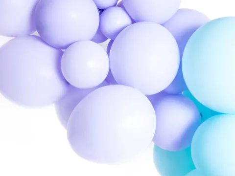 Balon Strong jednokolorowy 5 cali 100 szt. Pastel Light Lilac