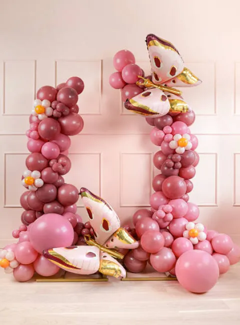 Balon Strong jednokolorowy 12 cali 100 szt. Pastel Dark Dusty Rose