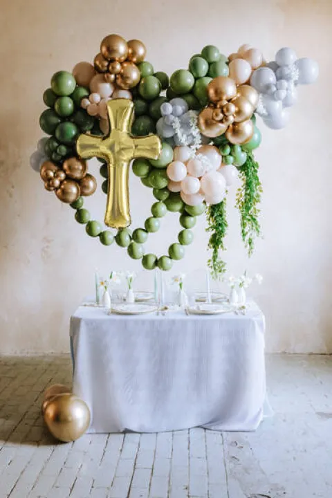 Balon Strong jednokolorowy 12 cali 100 szt. Pastel Rosemary Green