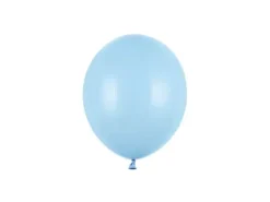 Balon Strong jednokolorowy 5 cali 100 szt. Pastel Baby Blue