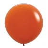 Balon 24 cale Sempertex Solid 1 szt. Sunset Orange