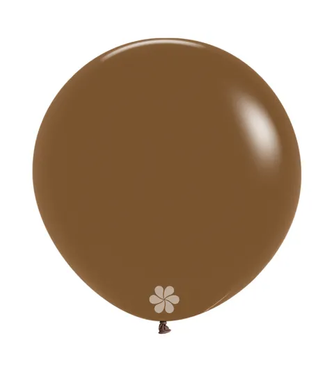Balon 24 cale Sempertex Solid 1 szt. Mocha