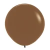 Balon 24 cale Sempertex Solid 1 szt. Coffee