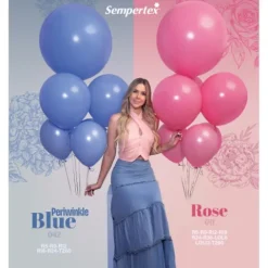 Balon 24 cale Sempertex Solid 1 szt. Rose