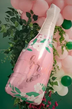 Balon foliowy Butelka Bride to be wieczór panieński 49,5x108,5 cm