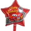 Balon Foliowy Cars gwiazda 18 cali /45 cm