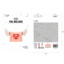 Balon foliowy List Love Forever 89,5 x 64cm