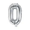 BALON foliowy Litera O 35 cm na POWIETRZE