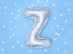 BALON foliowy Litera Z 35 cm na POWIETRZE