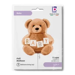 Balon foliowy Miś brązowy BABY 26 cali Grabo