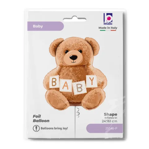 Balon foliowy Miś brązowy BABY 26 cali Grabo