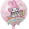 Balon foliowy okragły My Melody z serii Sannrio 18 cali