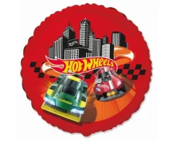 Balon foliowy okrągły Hot Wheels 18 cali 1 szt.