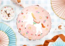 Balon foliowy okrągły koń konik 45 cm