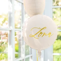Balon foliowy okrągły Żona Ślub Wesele 18 cali