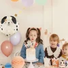 Balon foliowy okrągły urodzinowy Happy Birthday Piesek 35 cm