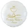 Balon foliowy Pierwsza Komunia Święta okrągły (kielich) 18"