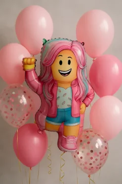 Balon foliowy postać ROBLOX GIRL 49x72 cm