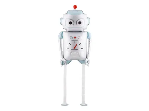 Balon foliowy Robot lewitujący na hel 37x80 cm