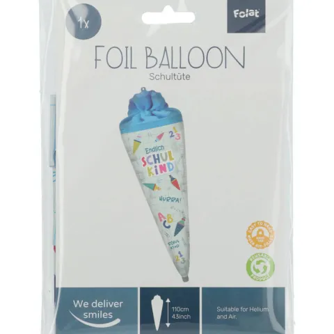 Balon Foliowy SCHULANFANG Rozpoczęcie roku Szkoła 110 cm