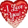 Balon foliowy serce I Love You WALENTYNKI 43 cm