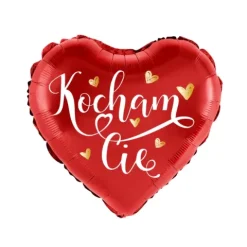 Balon foliowy serce z nadrukiem Kocham Cię 18 cali