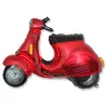 Balon foliowy skuter motor czerwony 38 cali