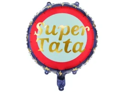 Balon foliowy SUPER TATA Dzień Ojca 45 cm 1 szt.