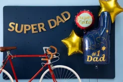 Balon foliowy SUPER TATA Dzień Ojca 45 cm 1 szt.