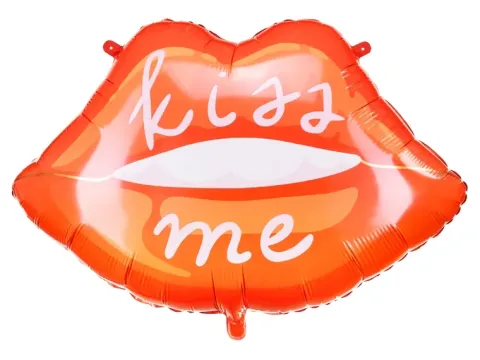 Balon foliowy USTA Kiss Me 86.5x65 cm