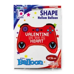 Balon foliowy Valentine Gamer dla gracza 34 cale