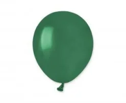 Balon Gemar jednokolorowy 5 cali 100 szt. Butelkowa zieleń
