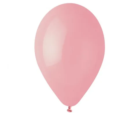 Balon Gemar jednokolorowy 12 cali 100 szt różowy delikatny