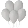 Balon Gemar jednokolorowy 12 cali 100 szt szary