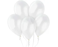 Balon Gemar jednokolorowy 12 cali 100 szt transparentny
