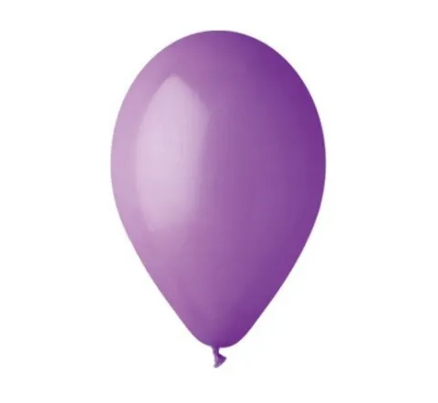 Balon Gemar jednokolorowy 12 cali 1 szt. fioletowy lawendowy
