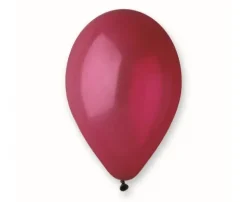 Balon Gemar jednokolorowy 12 cali 100 szt bordowy
