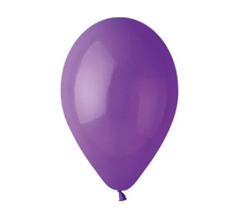 Balon Gemar jednokolorowy 12 cali 1 szt fioletowy purpurowy