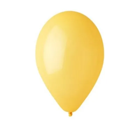Balon Gemar jednokolorowy 12 cali 1 szt ciemny żółty