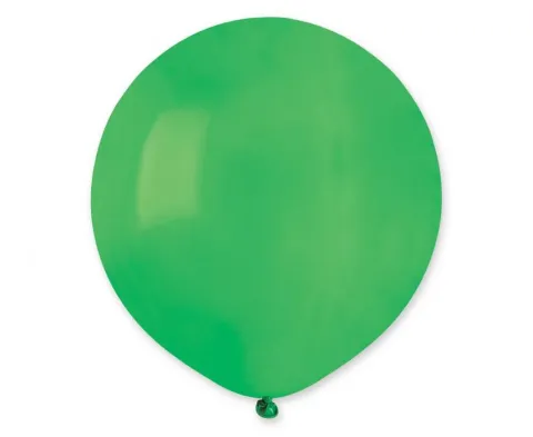 Balon Gemar jednokolorowy 19 cali 25 szt. Green - Zielony