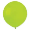 Balon Gemar jednokolorowy 19 cali 25 szt. Green - Jasny Zielony