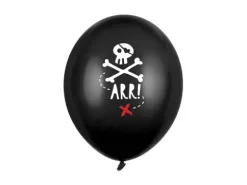 Balon gumowy PIRACI ARR! pirat 30 cm 1 szt.
